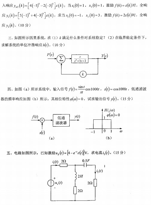 考研专业课真题