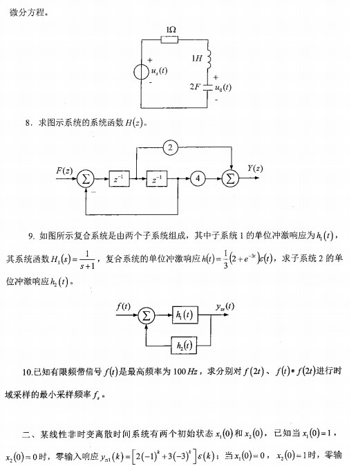 考研专业课真题